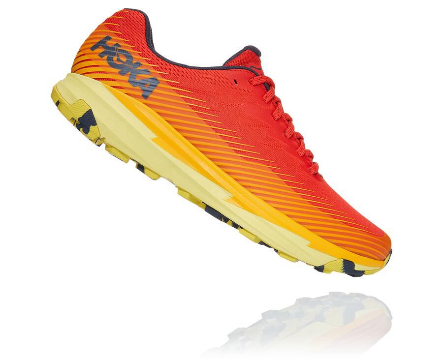 Hoka One One Trailove Tenisky Panske Červené - Torrent 2 - 34190-HFQA